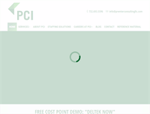 Tablet Screenshot of premierconsultingllc.com